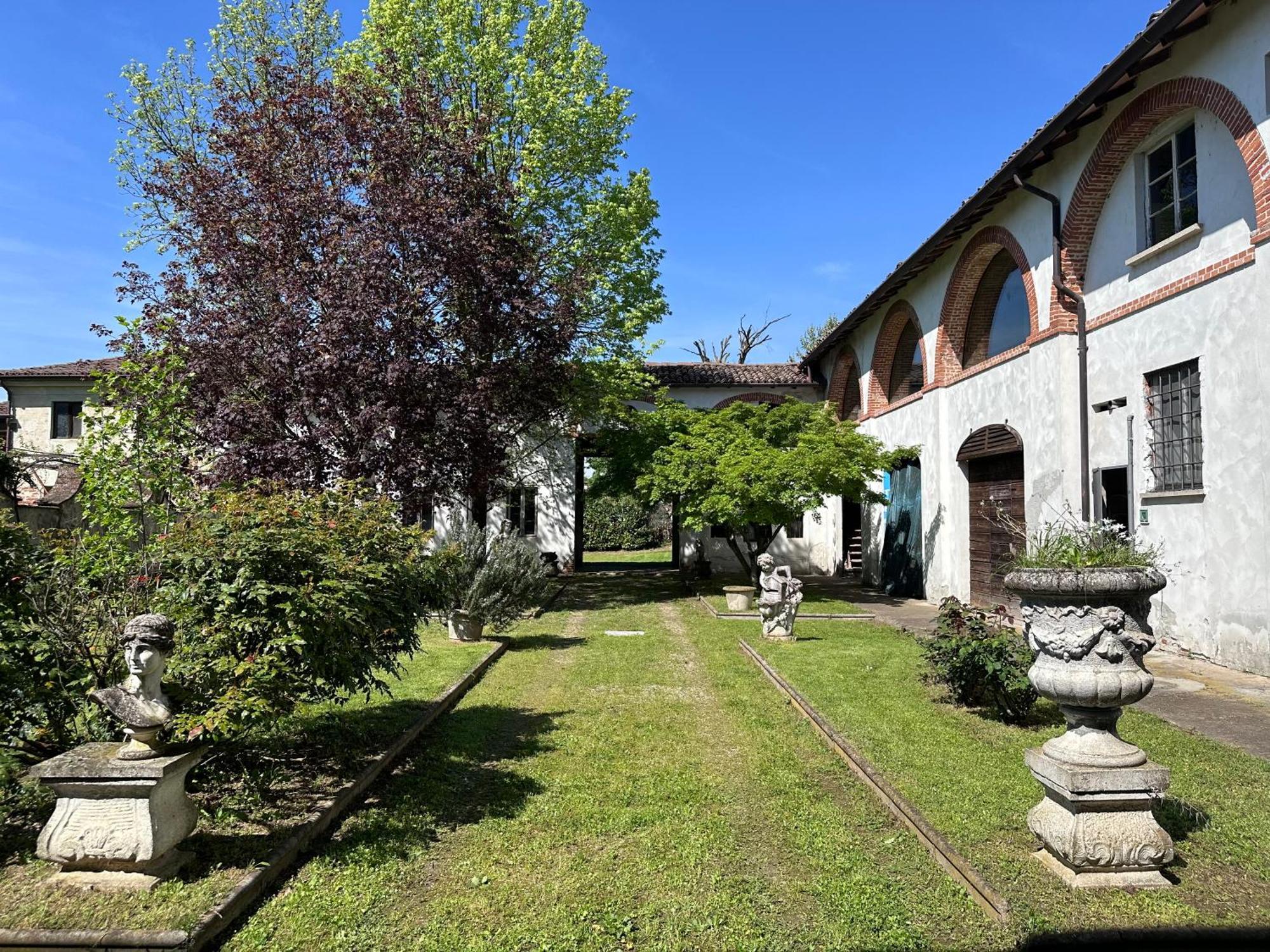 Affascinante Casale Brambilla Vicino Pavia Villa San Zenone al Po Dış mekan fotoğraf